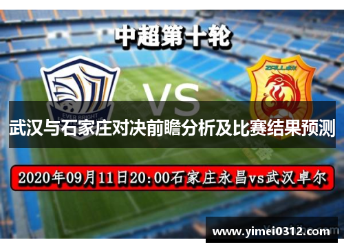 武汉与石家庄对决前瞻分析及比赛结果预测